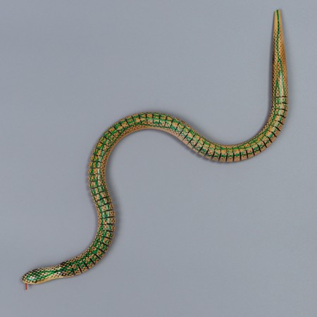 Wooden toy "Snake" 70x2x2 cm-2