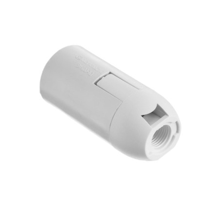 Cartridge E14, plastic suspension, white, set of 50 pcs.-1