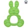 Silicon “Bunny” teether, mix color, button
