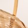 Wicker basket "Hat", 9x14/10x30 cm, natural