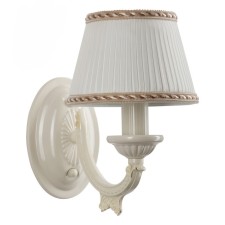 Bra “Ariadna”, 1x60W E14, gold, ivory 24x16x25 cm