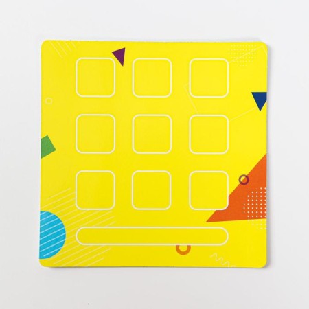 Developing magnetic game "Forms and colors", 3+-2
