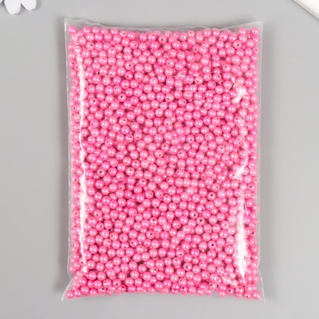 Set of beads "Pearls" D 6 mm, 250 grams, pink-2