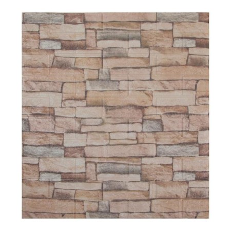 Self -adhesive PVC panel "Light brick" 70*77 cm