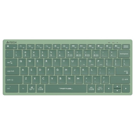 Keyboard A4Tech FSTYLER FBX51C green USB wireless BT/Radio Slim Multimedia (FBX51C 1033886