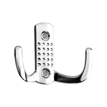 Hook furniture tundra TKD011, two -rod, chrome