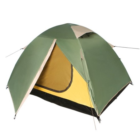 Btrace Malm 3 tent, two-layer, 3-seater, green color-2