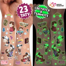 Translated stickers shine in the darkness of gravity farz