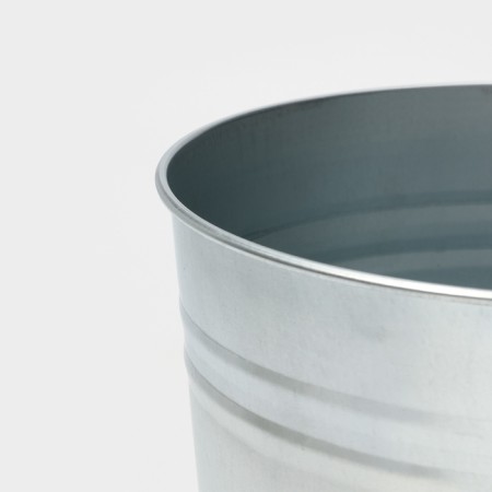 Vazon galvanized without handles, 7 l, h = 29 cm, GOST-2