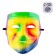Carnival mask "Guy Fox" multi -colored
