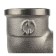STOUT SFT-0014-000012, 1/2 ", internal/internal thread, nickelled brass