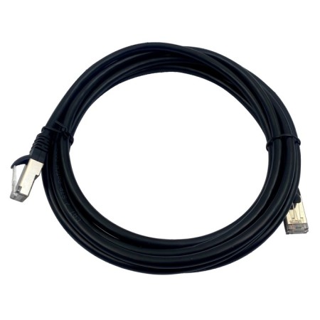 Buro STP 4 pairs CAT7 CCA Molded 3M Black RJ-45 (M) -RJ-45 (M)