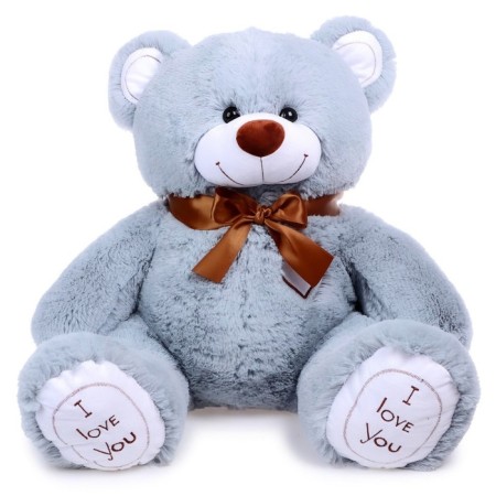 Soft toy "Bear Felix", 90 cm, smoky color