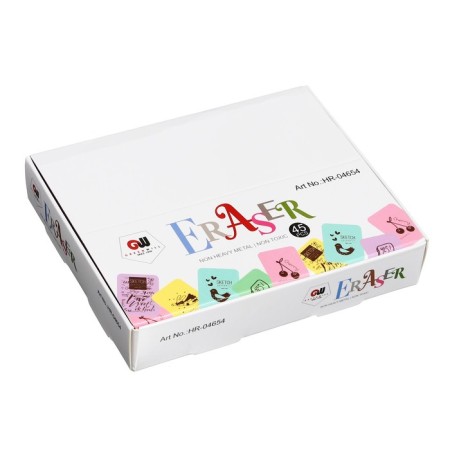 Rectangular eraser, mix-6
