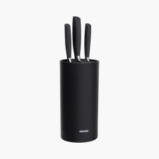 Set of knives, 3 pcs, in a universal block