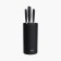 Set of knives, 3 pcs, in a universal block