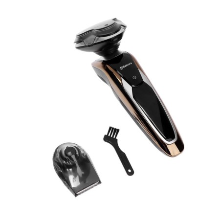 Electric blower Sakura SA-5419BG, 3 watts, rotor, 3 heads, dry/wet shave, trimmer, battery-5