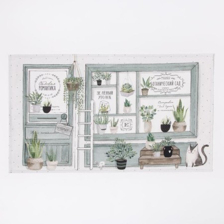Towel "Ethel" Romance 40x73 cm, 100% cotton, sarzha 190 g/m2-1