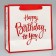 Gift Laminated Square, Packaging, Happy Cape, 22 x 22 x 11 cm