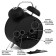 Alarm clock "Classic", discrete move, d-9.8 cm, black