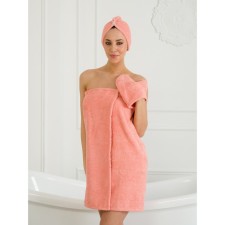Set for a female bath: Chalma, Pareo, Mittens, S-L size