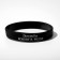 Silicone bracelet Directed, black and white color