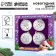 New Year's set for creativity. Christmas balls for coloring "New Year! A wonderful gift ”, 4 pcs, d = 7cm