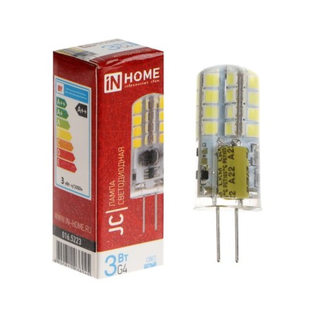 LED lamp In Home LED-JC, 3 W, 12 V, G4, 6500 K, 290 lm-5