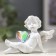 Suvenir Polystone "Snowty Angel Crystal Heart" 5x6x3 cm