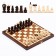 Chess Polish Wooden Big Madon "Royal", 31 x 31 cm, King H-6.5 cm