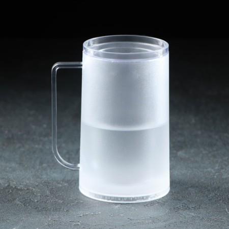 Cooling beer mug, 380 ml-6