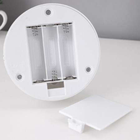 Sensor lamp "Four hearts" LED 7 USB colors/from BAT. White Risalux-11