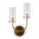 Bra Maytoni Mod223WL-02BS1, 2XG9, 40W, 12x25x38 cm, brass color