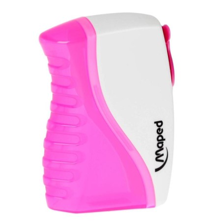 Zapochilok 2 holes with a container Maped Vertical, shockproof, with a protective curtain
