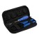 Press and tundra bag, 5 matrices + screwdriver, for testing wire tips