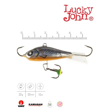 Balancir Lucky John Baltic 5, 5 cm, 22 g, color 47h-1