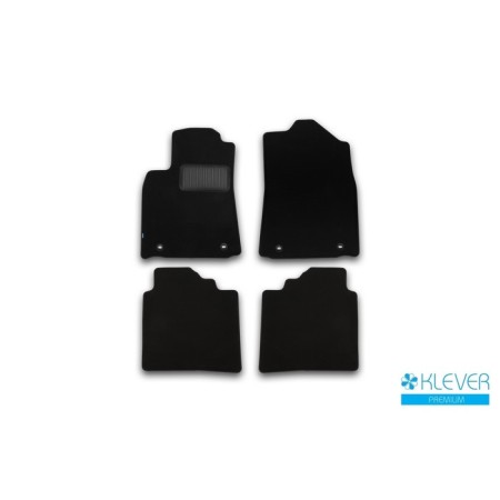 Rugs in the cabin Klever Premium Lexus ES 2015-2016, sed., 4 pcs. (textile)