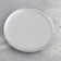 Summary "plate 76" metal per candle, 7.6x7.6 cm, chrome