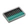 A set of fit balls, reinforced steel with diamond spraying, pin 3 mm, 10 pcs.