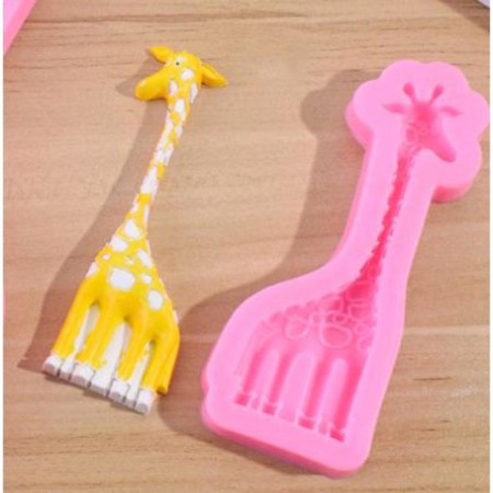 Mold Silicon "Giraffe" 12x4.5x1.5 cm-2