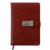 Diary of a low -up A5, 100 sheets in a cage, with a strap, leatherette cover (with a code lock) mix