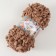 Yarn "Puffy Fine" 100% micropoliester 14.5m/100g (329 coffee)