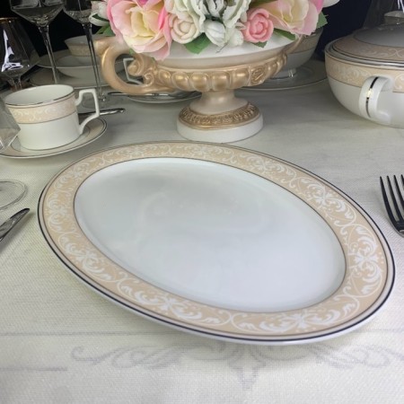 Oval Lenardi dish "Juliet", length 35.5 cm-1