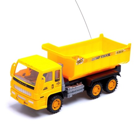 Radio controlled truck "Samosvvvval", works from batteries, mix-6