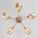 MARCI chandelier, 5x40W E27, color gold