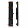 The Veconi Klasik Black V650KB, D = 40 mm, lateral release, 715x125 mm, linear, black