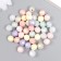 Beads for creativity Plastic "Glass. Pearl palette" set 20 grams d = 1 cm