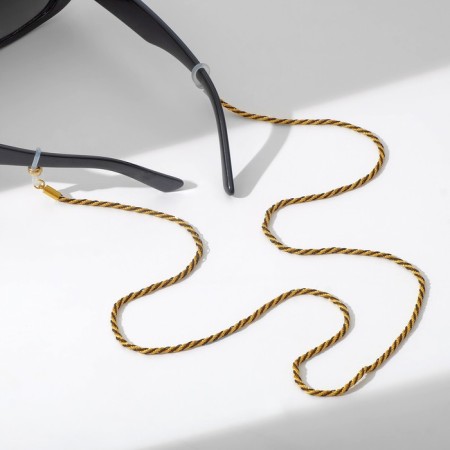 Chain for points "Aesthetics" No. 32, Black-gold color, 70 cm-2