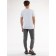 Sports pants for ISEE boys, height 128-134 cm, dark gray color
