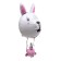 Foil ball 35 "The head of the rabbit. Airy ball"